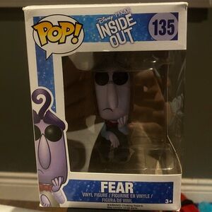 Disney Pixar Inside Out Fear Vinyl Figure